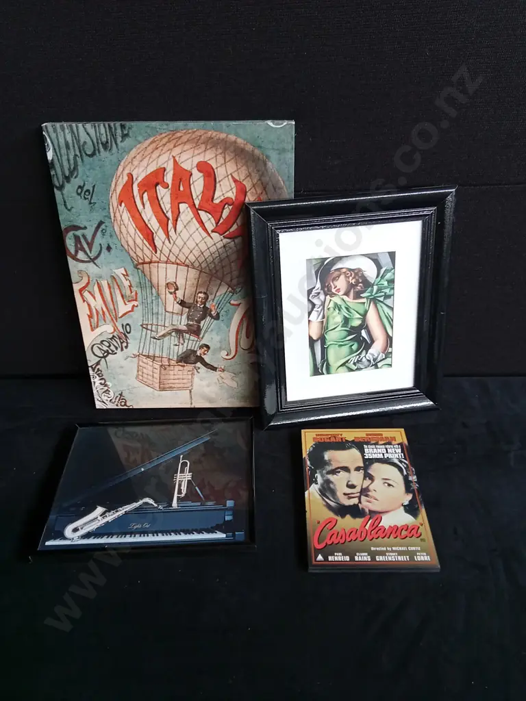 4 PIECES MIX OF PRINTS/ART Image 1++