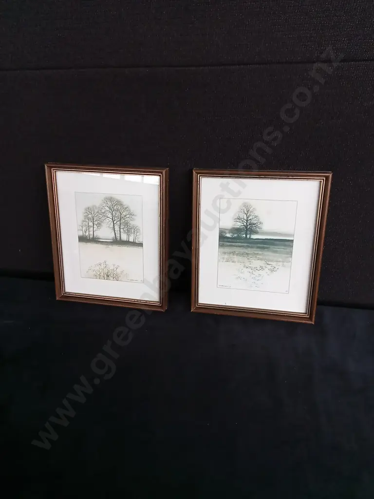 2 FRAMED LANDSCAPE PRINTS Image 1++