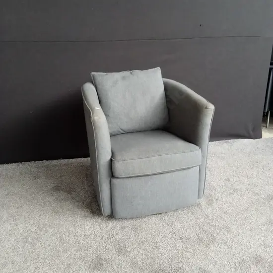 GREY SWIVEL CHAIR