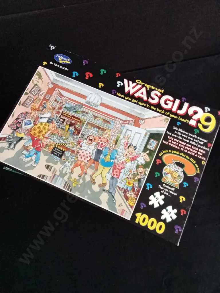 5 WASGIJ 1000 PIECE PUZZLES (COMPLETE) Image 1++