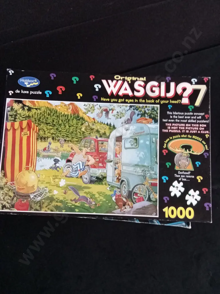 6 WASGIJ 1000 PIECE PUZZLES (COMPLETE) Image 1++