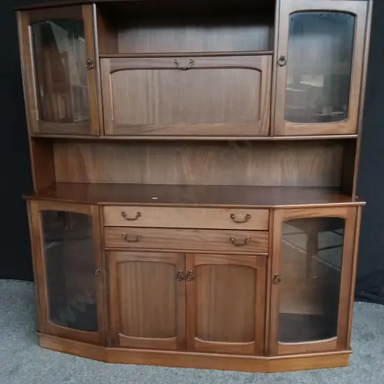VINTAGE STYLE HUTCH UNIT H 1.8M X 1.7M W