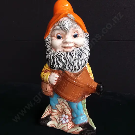 CERAMIC GARDEN GNOME H 46CM