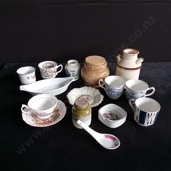 15 PIECES DISHWARE MIX