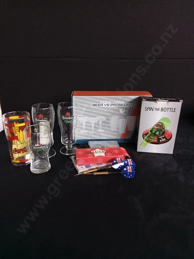 MIX OF DRINKING GAMES AND GLASSES Image 1++