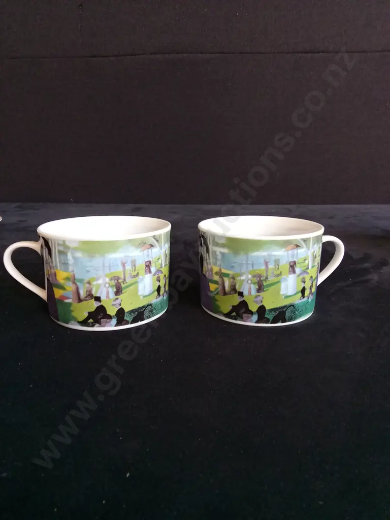 7 PIECE CUPS AND SAUCERS Image 1++
