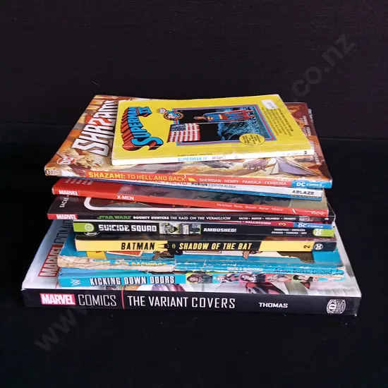 MARVEL AND DC COMICS