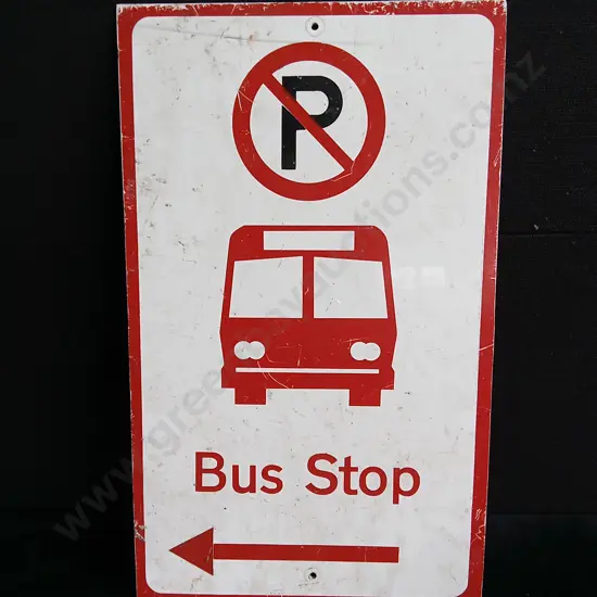 BUS STOP SIGN