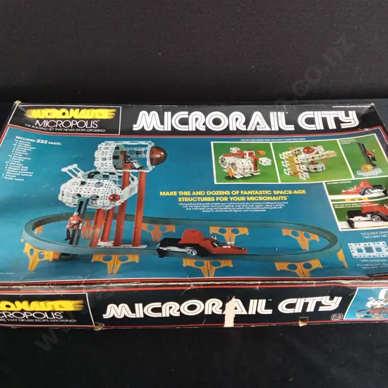 VINTAGE MICRONAUTS MICRORAIL CITY