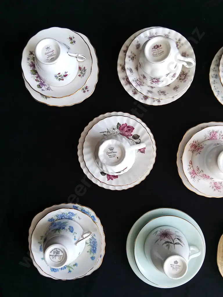 8 BONE CHINA TEA CUP SETS Image 1++