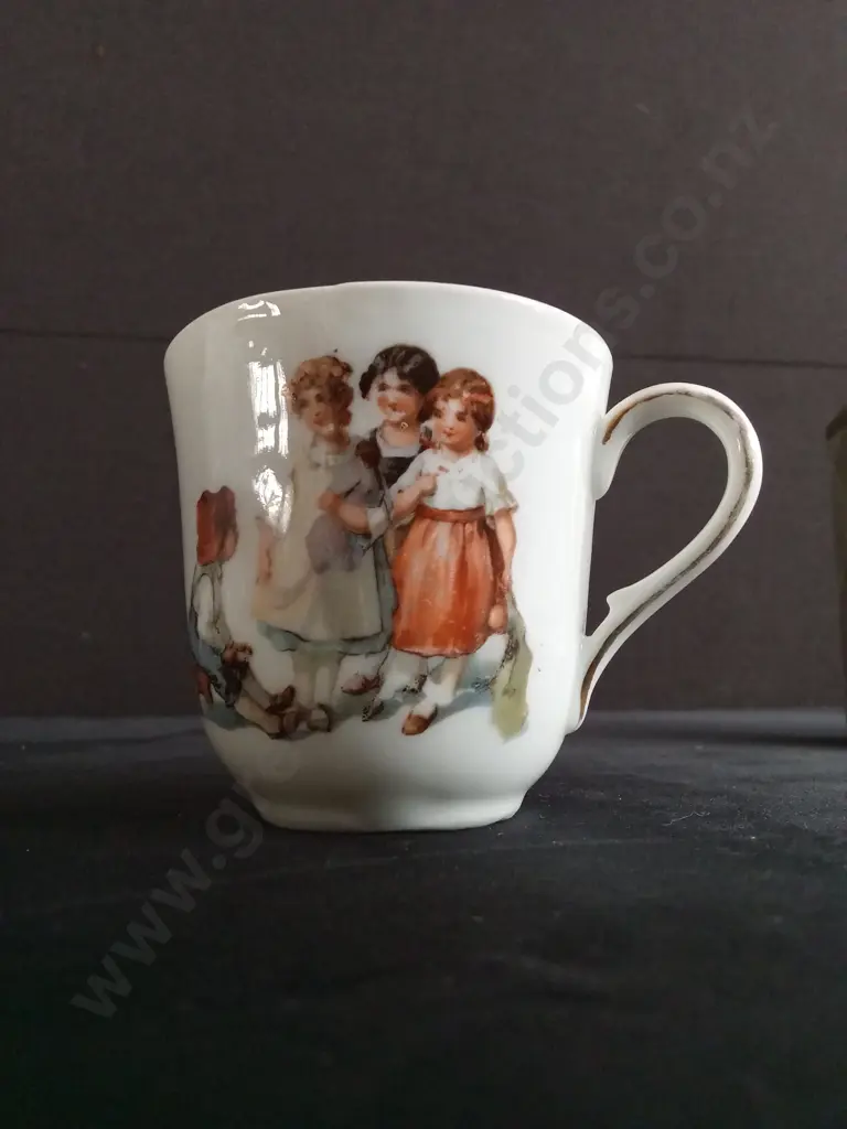 HEREND HUNGARY DISH VICTORIA AUSTRIA AND TUI MUG Image 1++