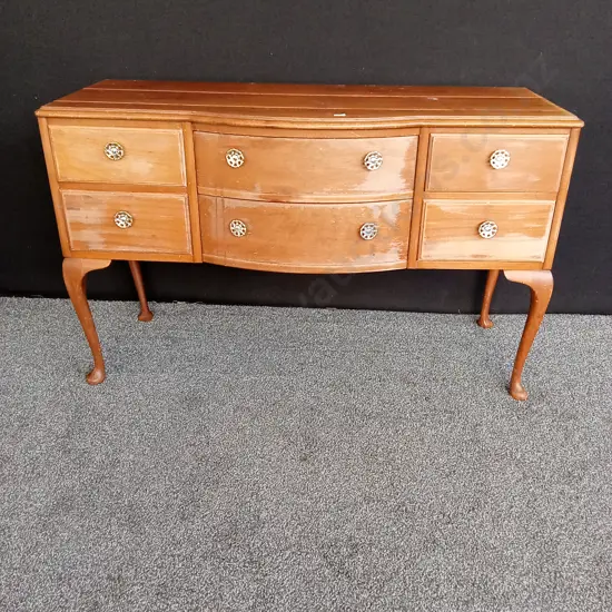 VICTORIAN STYLE 6 DRAWER SIDEBOARD REQUIRES RESTORATION DOVETAIL JOINTED