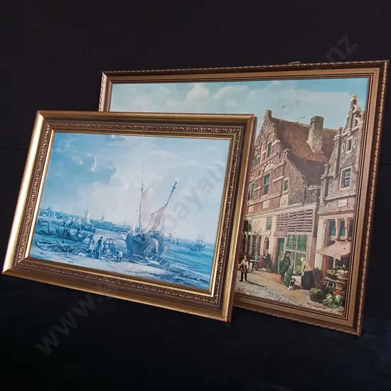 2 FRAMED LANDSCAPE PRINTS