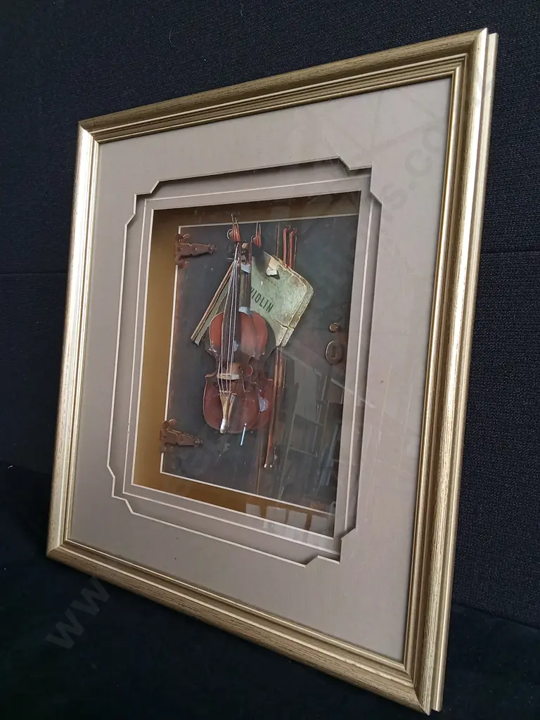 VINTAGE DECOUPAGE SHADOW BOX Image 1++