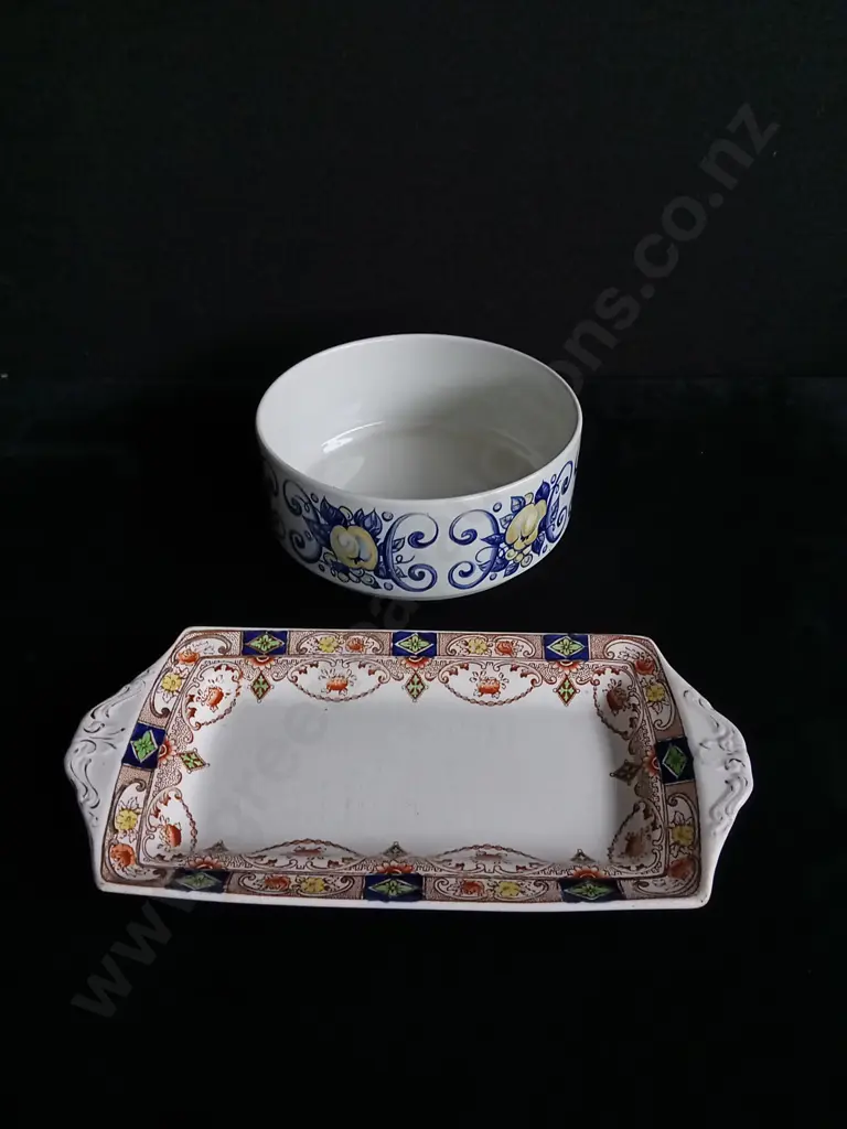 2 PIECES SERVING DISHES Image 1++