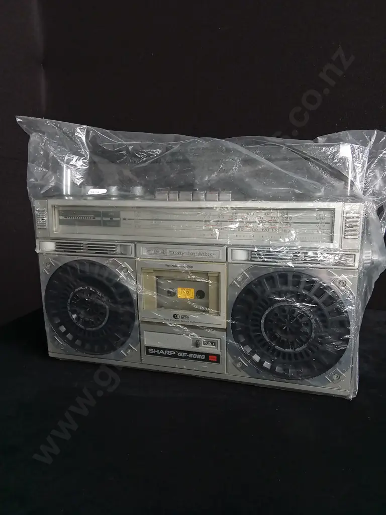 VINTAGE SHARP GF-8080 BOOMBOX / GHETTO BLASTER Image 1++