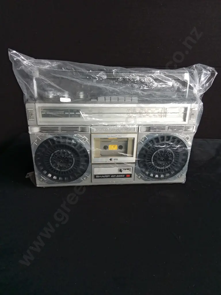 VINTAGE SHARP GF-8080 BOOMBOX / GHETTO BLASTER Image 1++