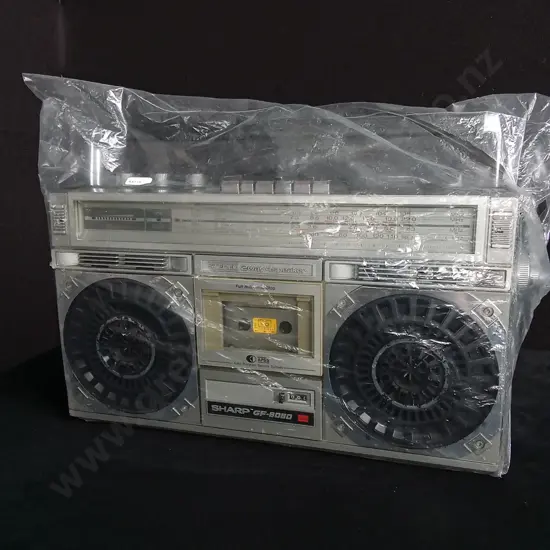VINTAGE SHARP GF-8080 BOOMBOX / GHETTO BLASTER
