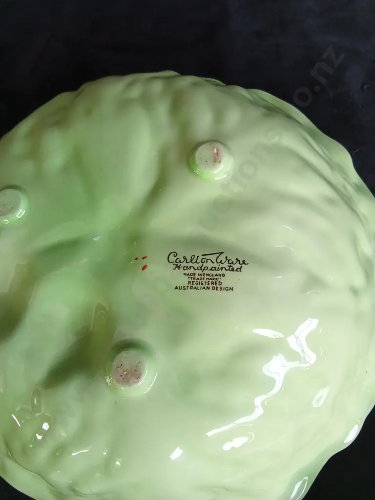 VINTAGE CARLTON WARE SALAD BOWL SET Image 1++