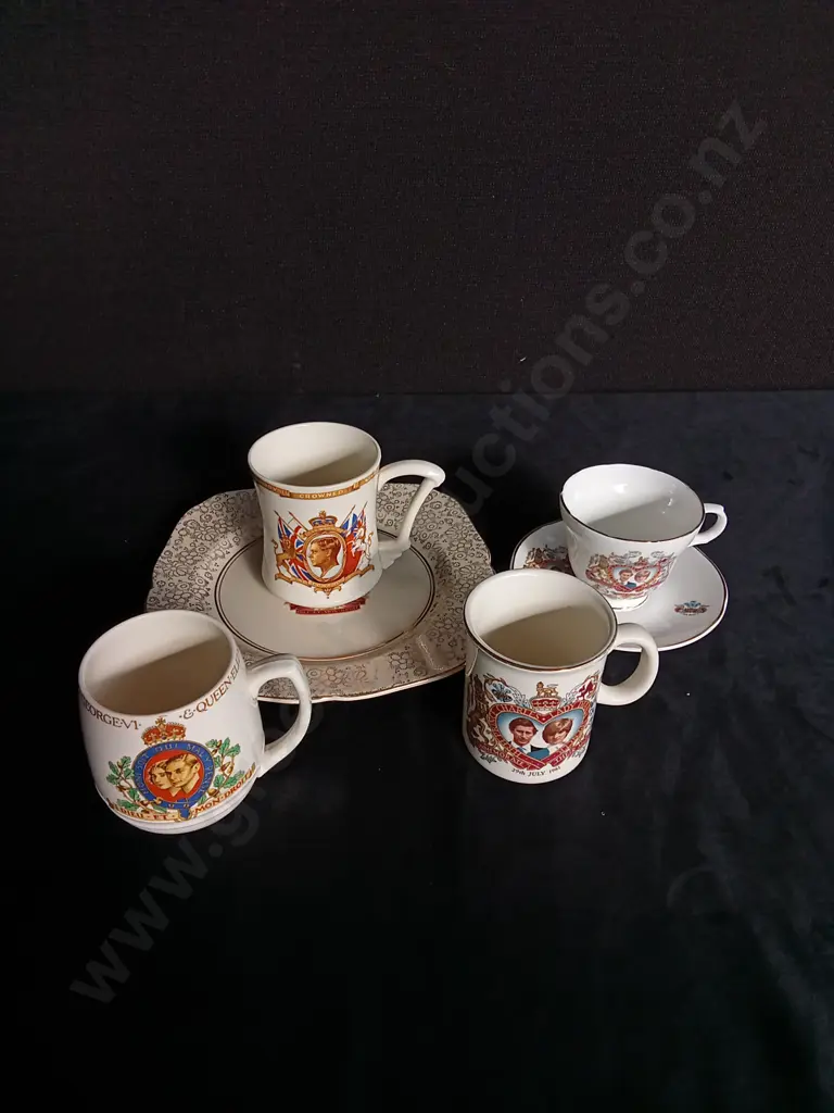 6 PIECES ROYAL FAMILY MEMORABILIA Image 1++