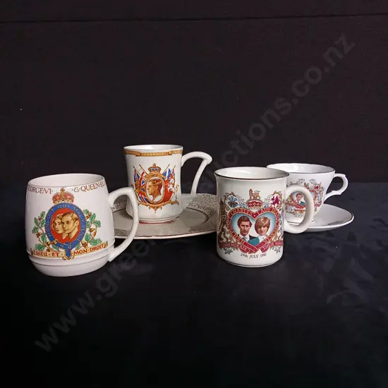 6 PIECES ROYAL FAMILY MEMORABILIA