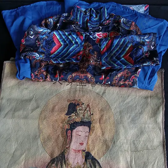 CHINESE TAPESTRY AND TUNIC