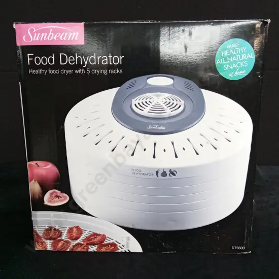 SUNBEAM FOOD DEHYDRATOR WORKING