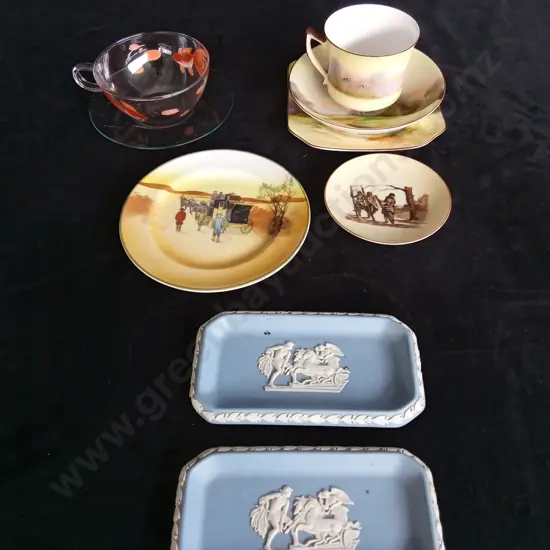 9 PIECES DISHWARE MIX