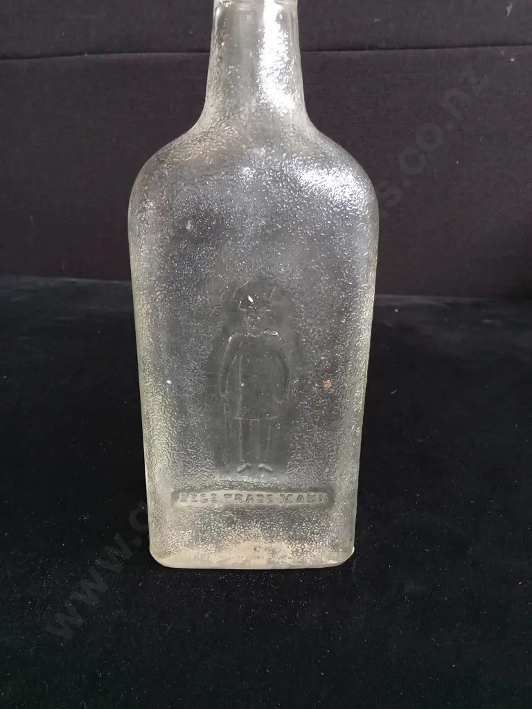 10 PIECES CLEAR GLASS BOTTLES Image 1++