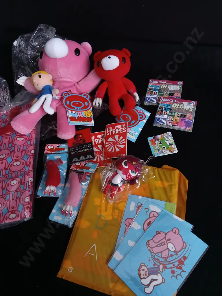 COLLECTION OF BRAND NEW GLOOMY BEAR MERCH Image 1++