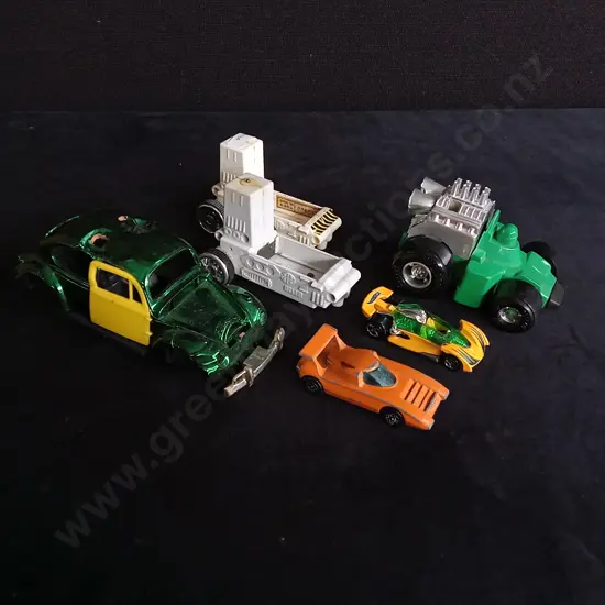 6 TOY CARS