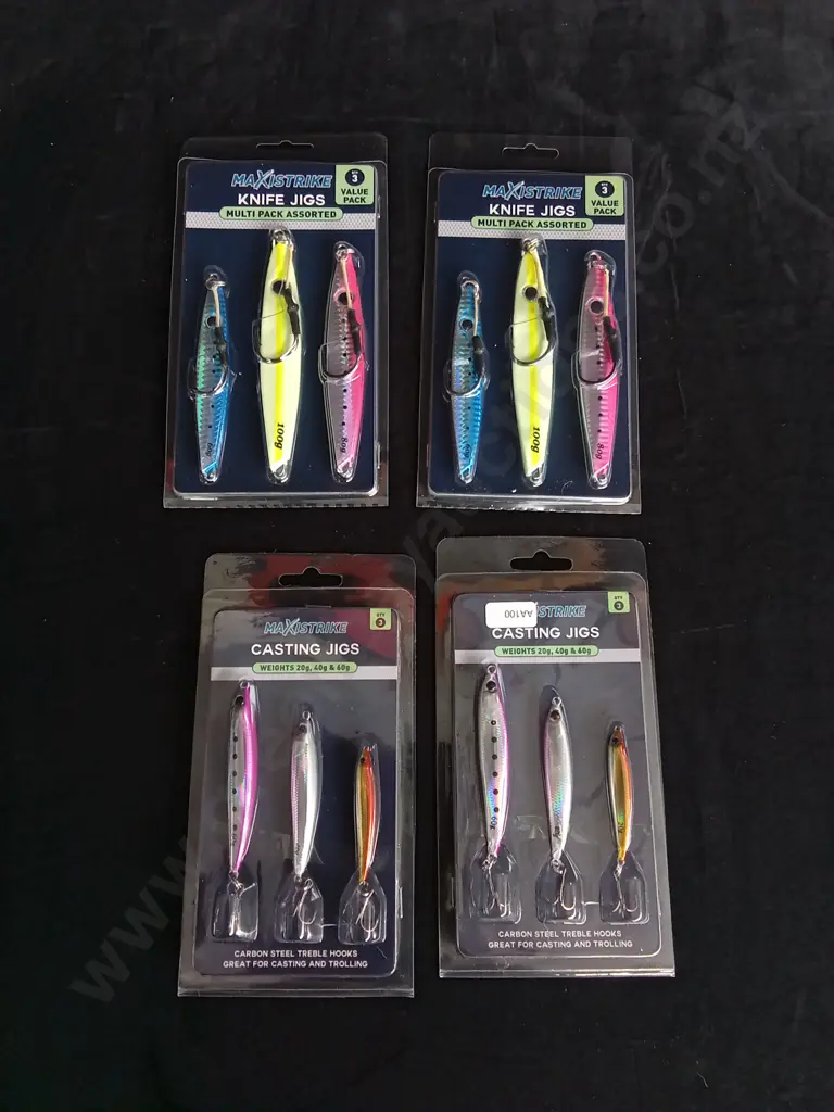 4 PIECES BRAND NEW FISHING JIGS Image 1++