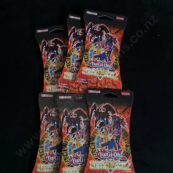 6 PIECES BRAND NEW KONAMI TRADING CARDS