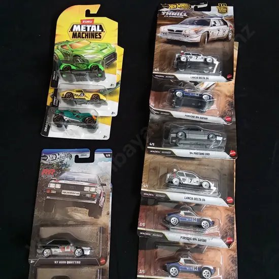 11 PIECES BRAND NEW TOY CARS, HOT WHEELS AND ZURU
