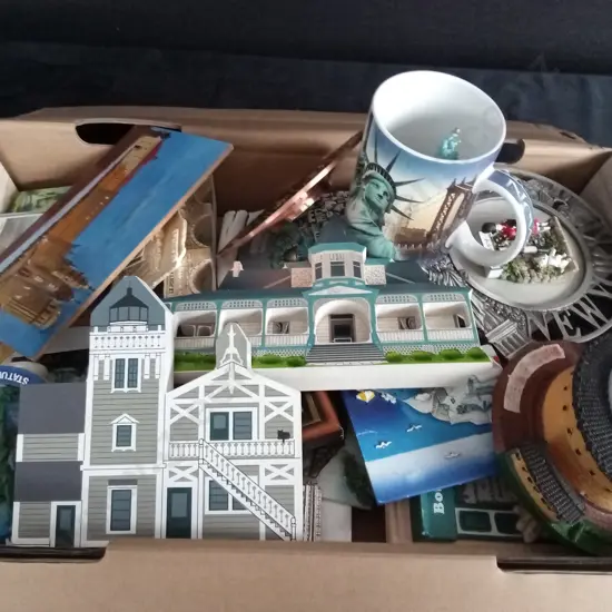 BOX OF SOUVINERS