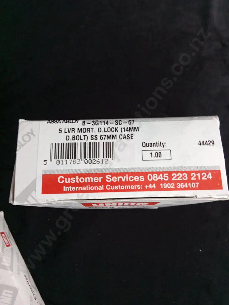 2 UNION ASSA ABLOY DOOR LOCKS Image 1++