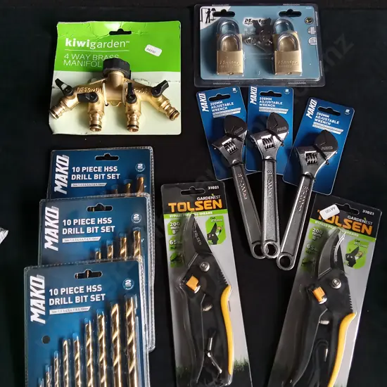10 PIECES BRAND NEW TOOLS