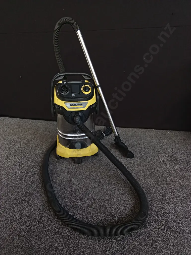 KARCHER WD 6 P PREMIUM VACUUM CLEANER WORKING Image 1++