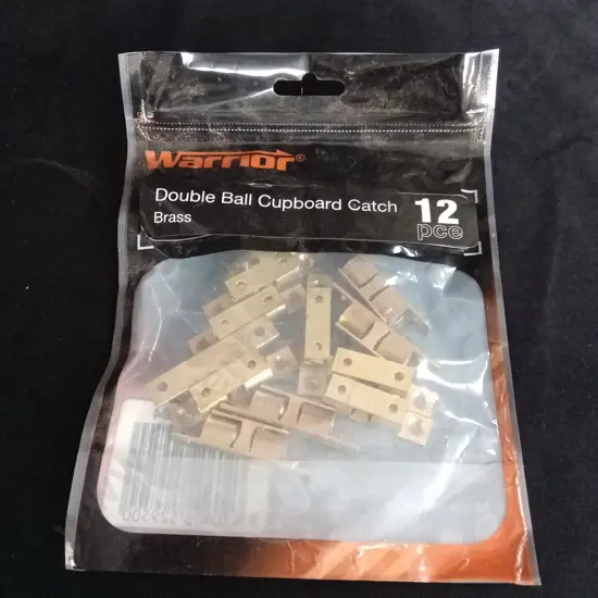 WARRIOR DOUBLE BALL CHORD CATCH BRASS