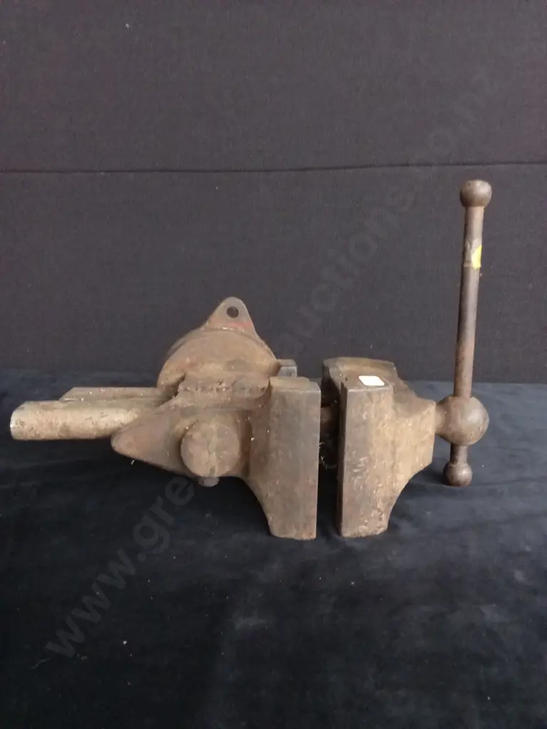 VINTAGE RECORD BENCH VICE Image 1++