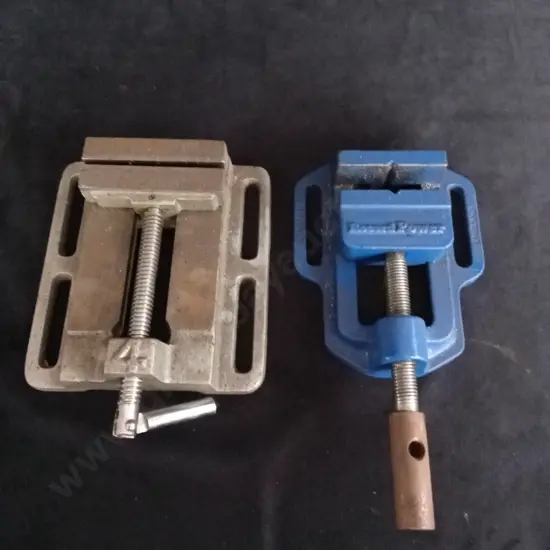 2 DRILL PRESS VICES