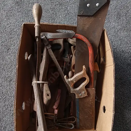 MIXED BOX OF TOOLS