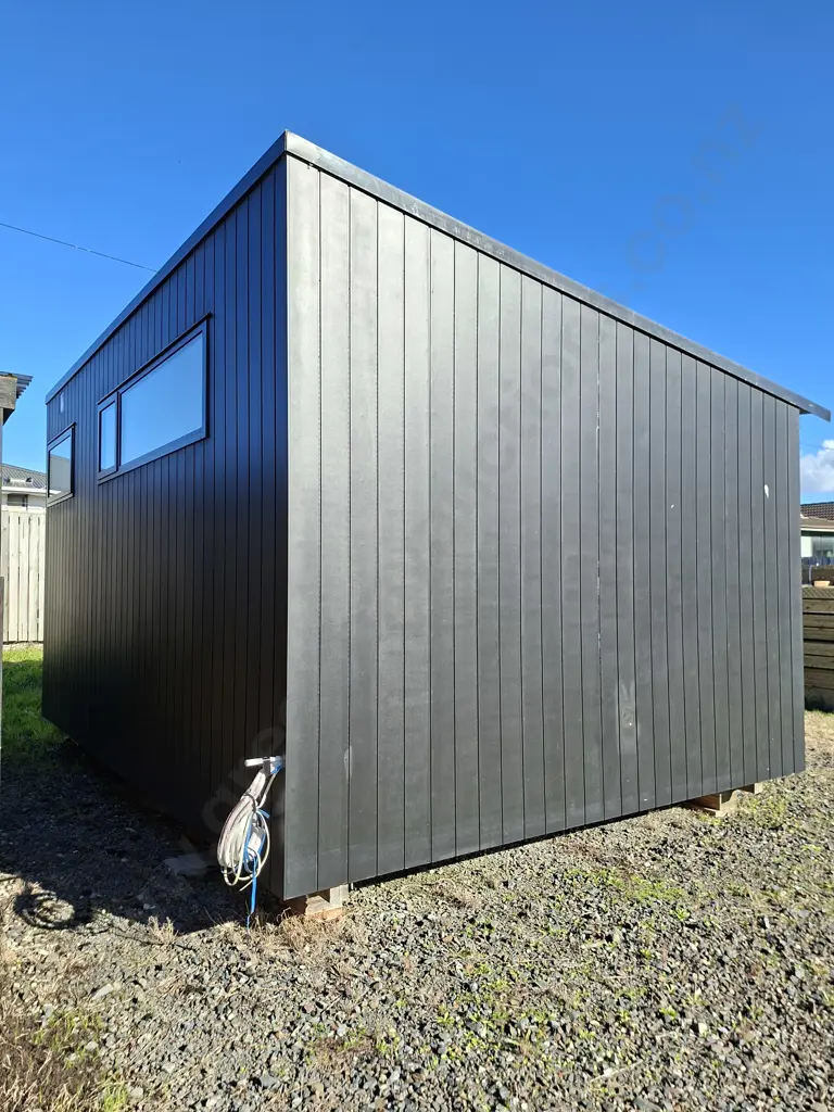 BRAND NEW NOOK HOMES CABIN - 5.69M LONG X 4.05M WIDE. 2.95M HIGH AT SHORT END 3.55M HIGH AT TALL END Image 1++