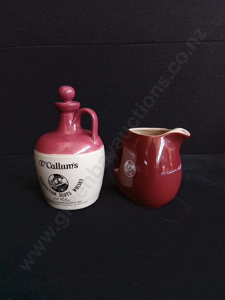 2 PIECES MCCALLUM'S JUGS Image 1++