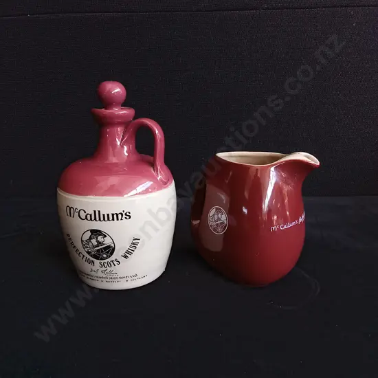 2 PIECES MCCALLUM'S JUGS