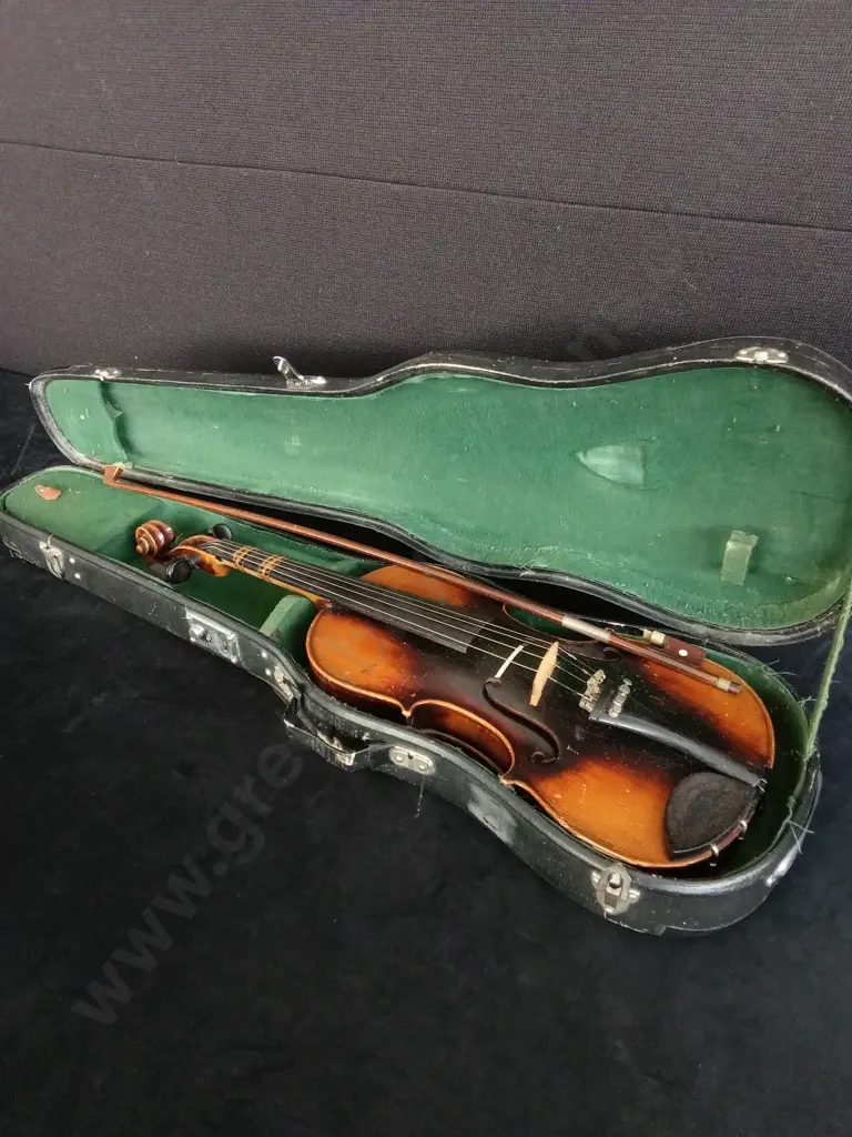 VINTAGE VIOLIN, INCLUDES CASE Image 1++