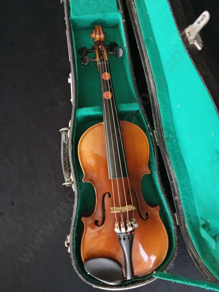 VINTAGE SKYLARK STUDENT VIOLIN, INCLUDES CASE Image 1++
