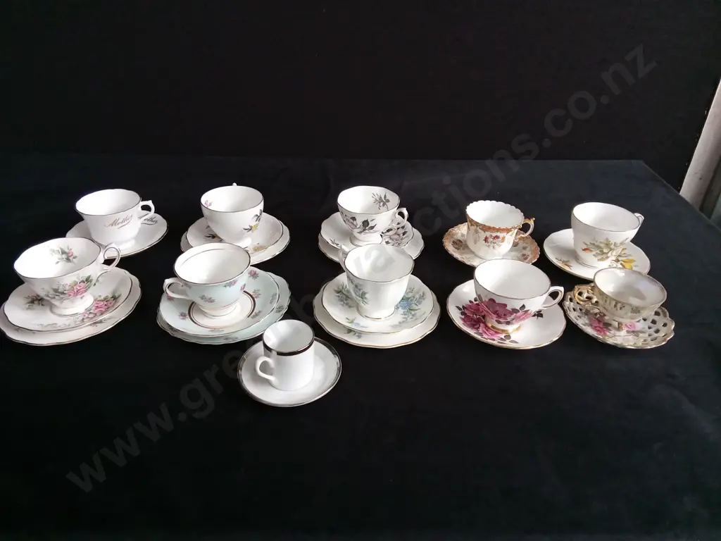11 TEA CUP SETS Image 1++