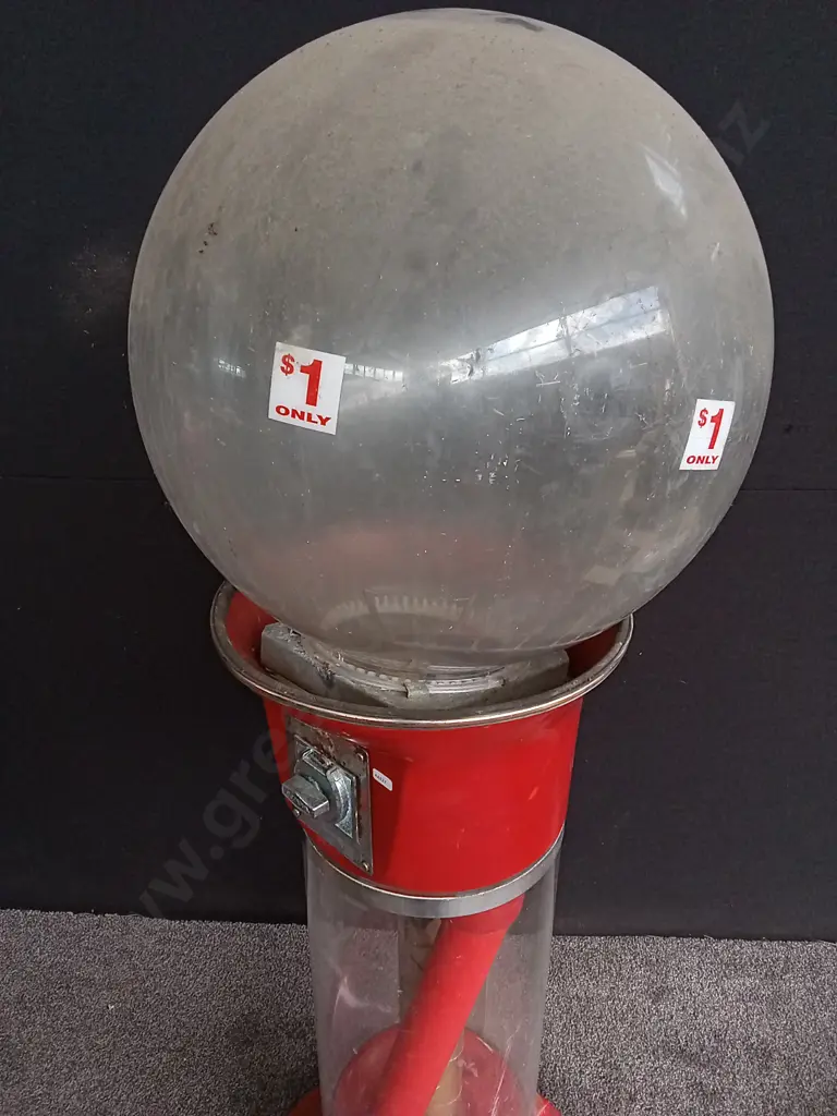 CREATIVE PRODUCTS TORNADO VENDING MACHINE 1.62M TALL RED Image 1++