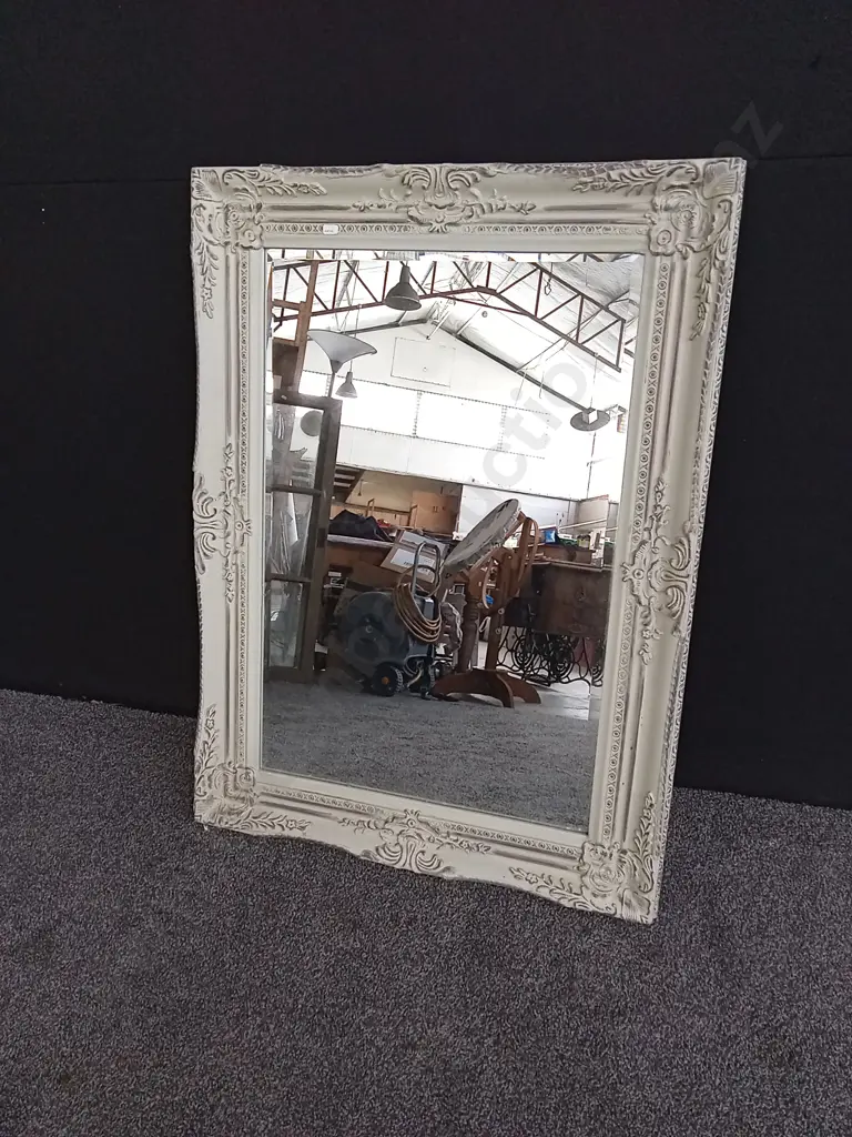 MIRROR WITH CARVED FRAME H1.1M L 81CM Image 1++